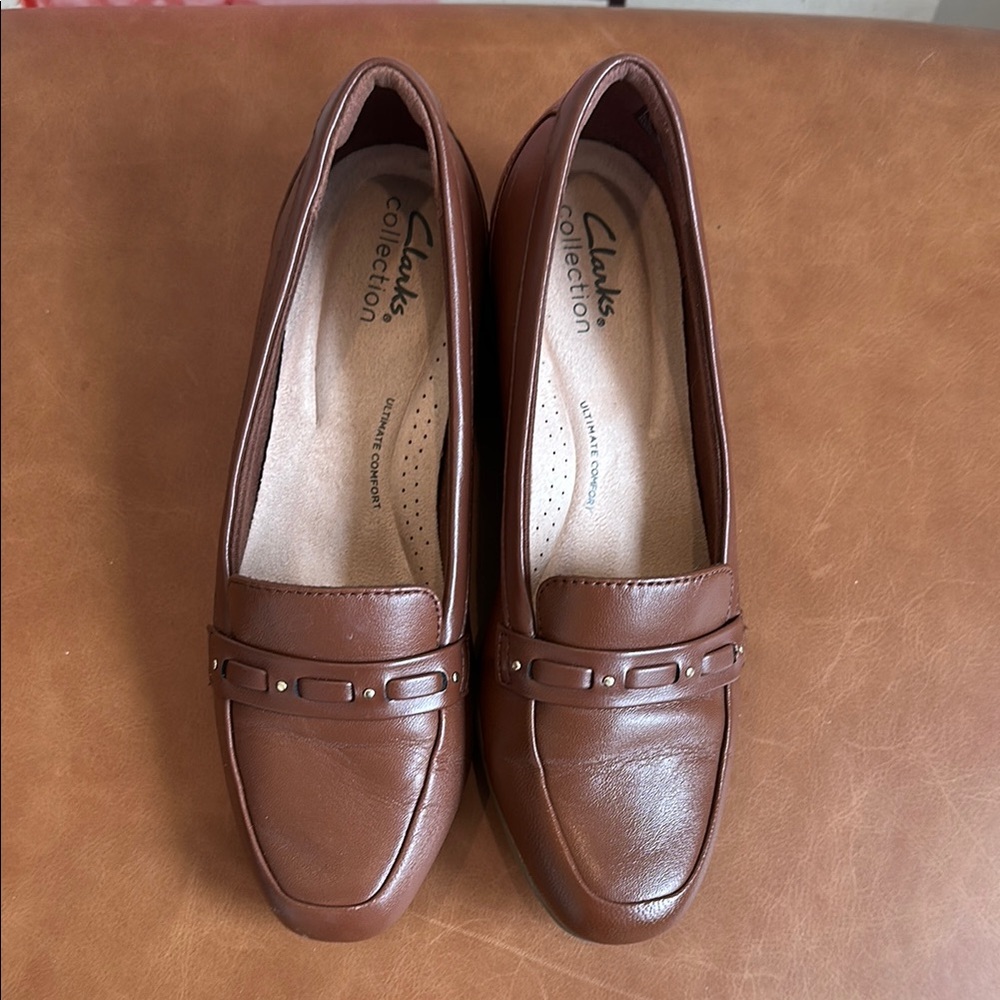 Clarks Women's Brown Loafers